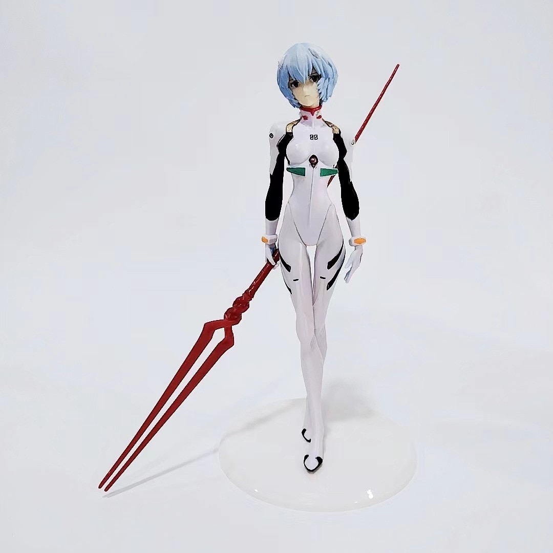 23CM 2023 New Anime NEON GENESIS EVANGELION EVA Ayanami Rei kawaii figure PVC model toys doll 2 - Evangelion Plush