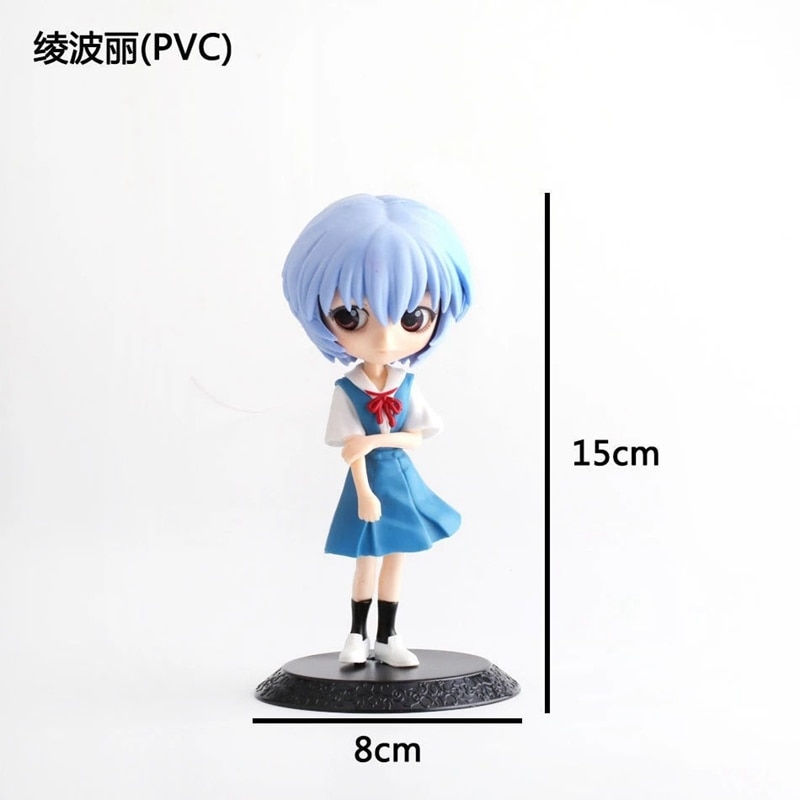 Evangelion Anime Figure Ayanami Rei Asuka EVA Ikari Shinji Q Posket Series PVC Collection Model Toy 2 - Evangelion Plush