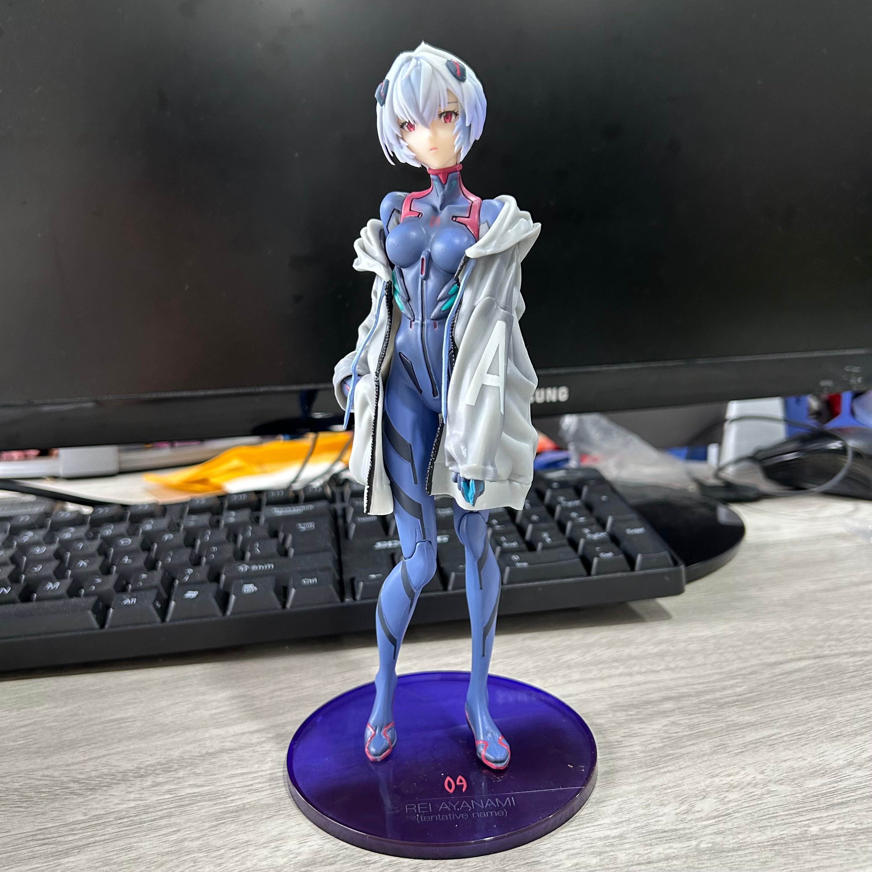 NEON GENESIS EVANGELION Figure Ayanami Rei Figure Kawaii Manga Sexy Hot Girl Toys for Boys Collection 2 - Evangelion Plush