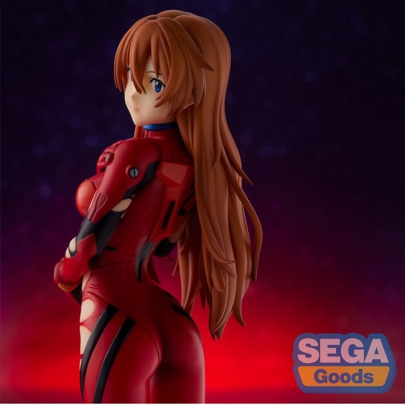 SEGA Original EVANGELION Anime Figure SPM EVA Asuka Langley Soryu Driving Suit Action Figure Toys for 5 - Evangelion Plush